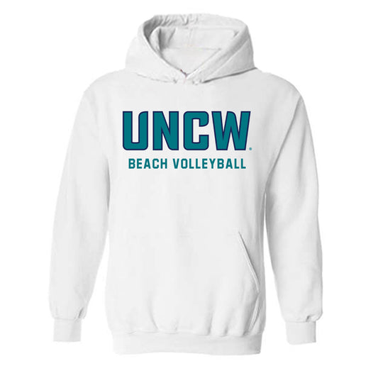 UNC Wilmington - NCAA Beach Volleyball : Hannah Parkinson - Classic Shersey Hooded Sweatshirt-0