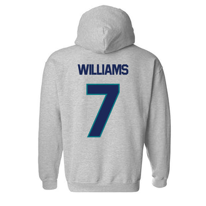 UNC Wilmington - NCAA Men's Basketball : Greedy Williams - Classic Shersey Hooded Sweatshirt-1