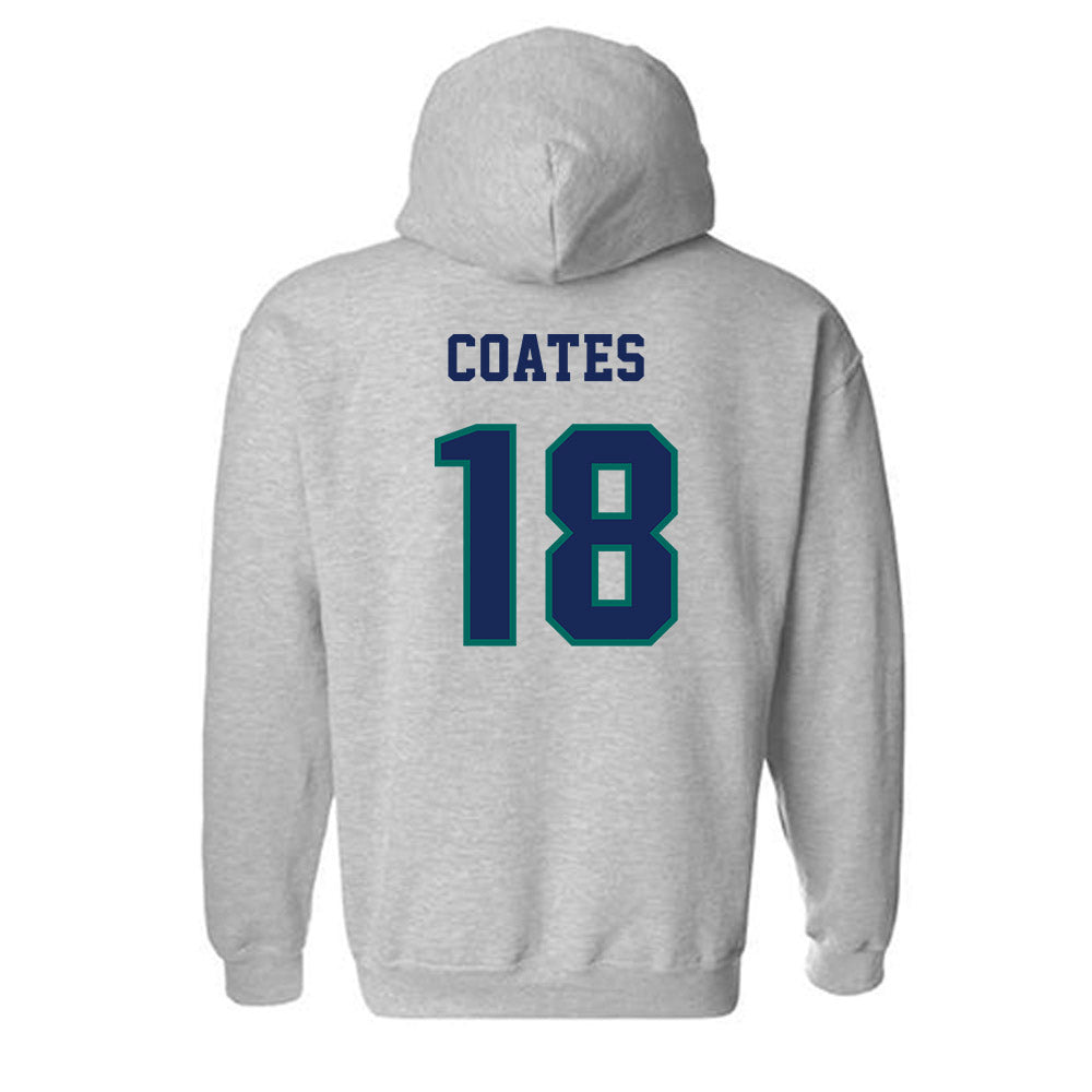UNC Wilmington - NCAA Men's Soccer : Jacob Coates - Classic Shersey Hooded Sweatshirt-1