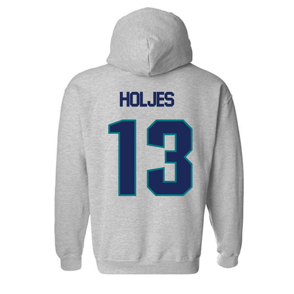 UNC Wilmington - NCAA Baseball : Carter Holjes - Classic Shersey Hooded Sweatshirt-1