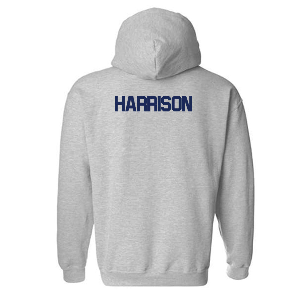 UNC Wilmington - NCAA Men's Track & Field : Travis Harrison - Classic Shersey Hooded Sweatshirt-1