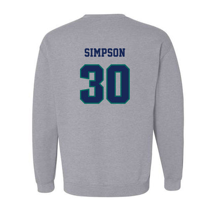 UNC Wilmington - NCAA Baseball : Micah Simpson - Classic Shersey Crewneck Sweatshirt-1