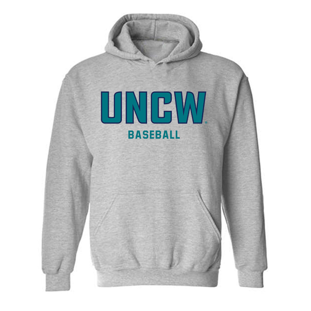 UNC Wilmington - NCAA Baseball : Danny Obrien - Classic Shersey Hooded Sweatshirt-0