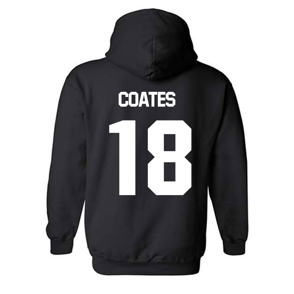 UNC Wilmington - NCAA Men's Soccer : Jacob Coates - Classic Shersey Hooded Sweatshirt-1
