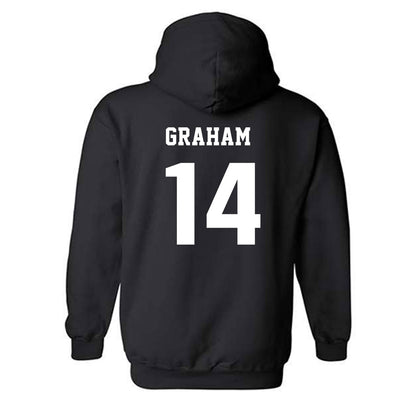 UNC Wilmington - NCAA Women's Volleyball : Courtney Graham - Classic Shersey Hooded Sweatshirt-1