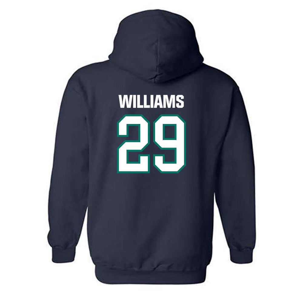 UNC Wilmington - NCAA Men's Soccer : Danny Williams - Classic Shersey Hooded Sweatshirt-1