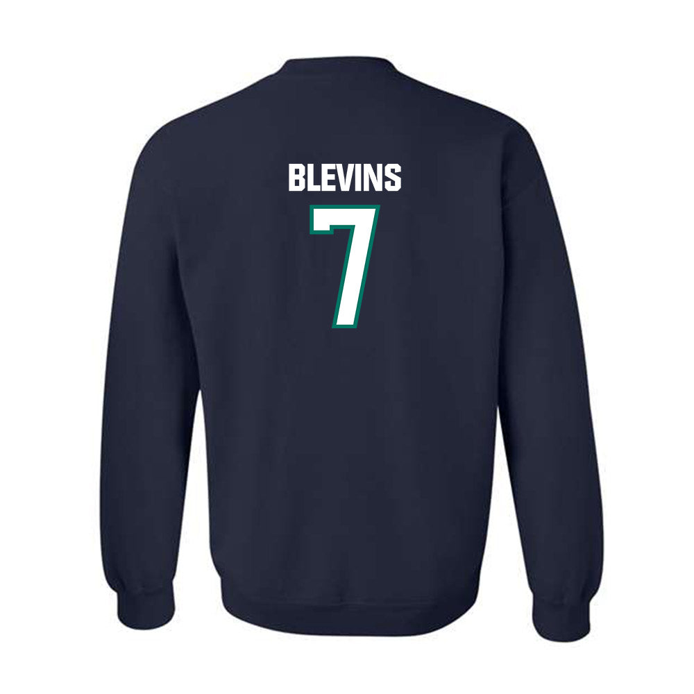 UNC Wilmington - NCAA Baseball : Cole Blevins - Classic Shersey Crewneck Sweatshirt-1