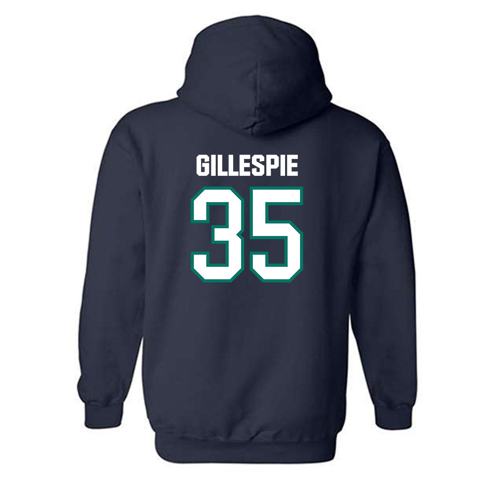 UNC Wilmington - NCAA Baseball : Mac Gillespie - Classic Shersey Hooded Sweatshirt-1