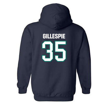 UNC Wilmington - NCAA Baseball : Mac Gillespie - Classic Shersey Hooded Sweatshirt-1