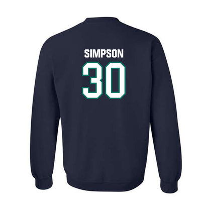 UNC Wilmington - NCAA Baseball : Micah Simpson - Classic Shersey Crewneck Sweatshirt-1