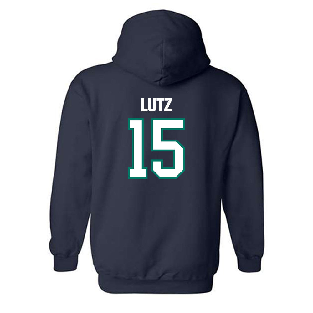 UNC Wilmington - NCAA Women's Soccer : Macy Lutz - Classic Shersey Hooded Sweatshirt-1