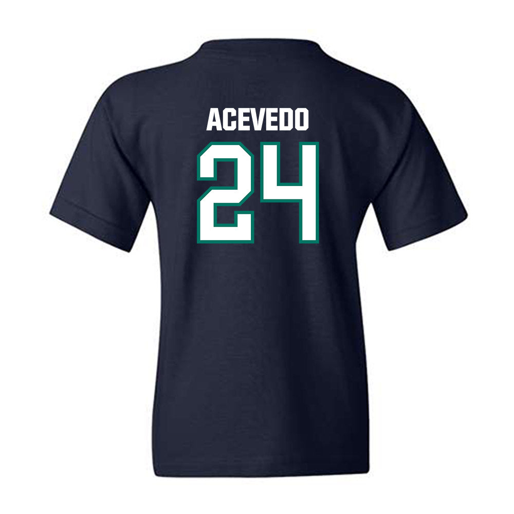 UNC Wilmington - NCAA Men's Soccer : Christian Acevedo - Classic Shersey Youth T-Shirt-1