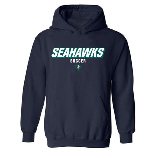 UNC Wilmington - NCAA Men's Soccer : Cameron Keay - Classic Shersey Hooded Sweatshirt-0