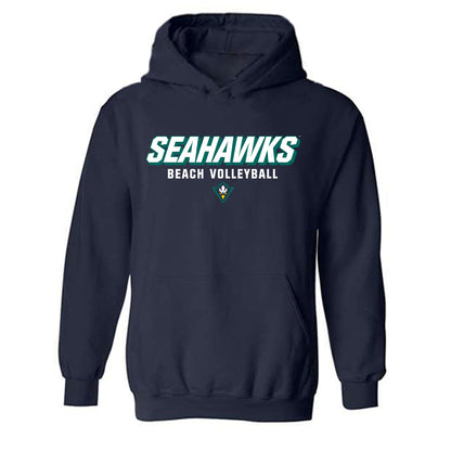 UNC Wilmington - NCAA Beach Volleyball : Hannah Parkinson - Classic Shersey Hooded Sweatshirt-0