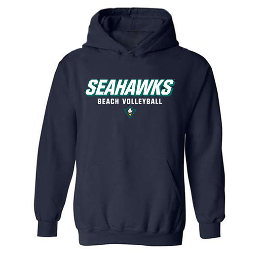 UNC Wilmington - NCAA Beach Volleyball : Hannah Parkinson - Classic Shersey Hooded Sweatshirt-0
