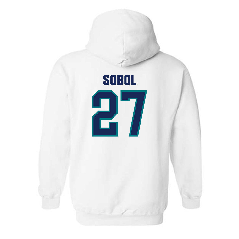 UNC Wilmington - NCAA Baseball : Alex Sobol - Classic Shersey Hooded Sweatshirt-1