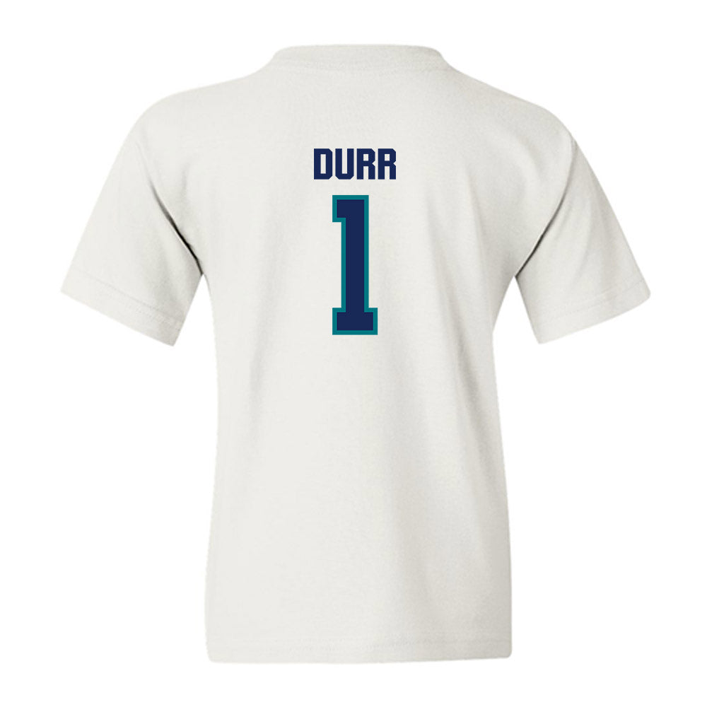 UNC Wilmington - NCAA Men's Basketball : Madison Durr - Classic Shersey Youth T-Shirt-1