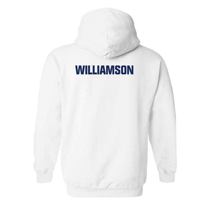 UNC Wilmington - NCAA Women's Track & Field : Makaila Williamson - Classic Shersey Hooded Sweatshirt-1