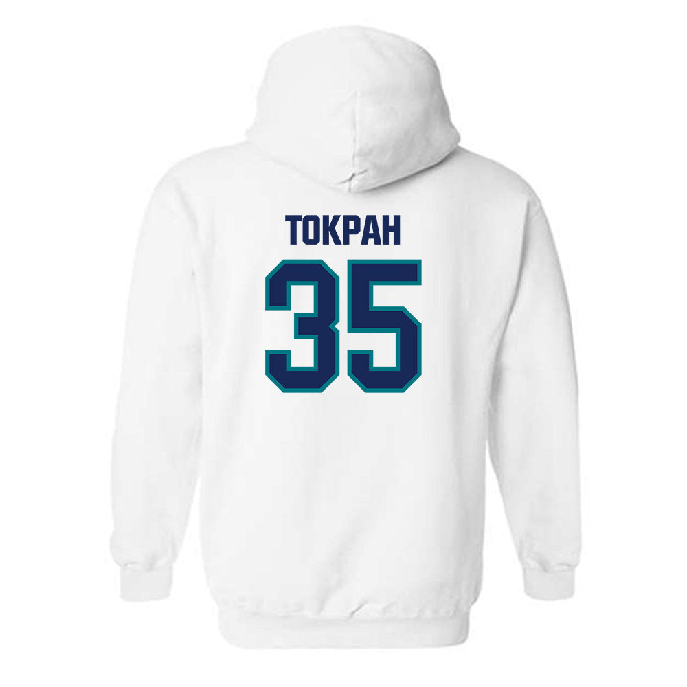 UNC Wilmington - NCAA Men's Basketball : Adam Tokpah - Classic Shersey Hooded Sweatshirt-1