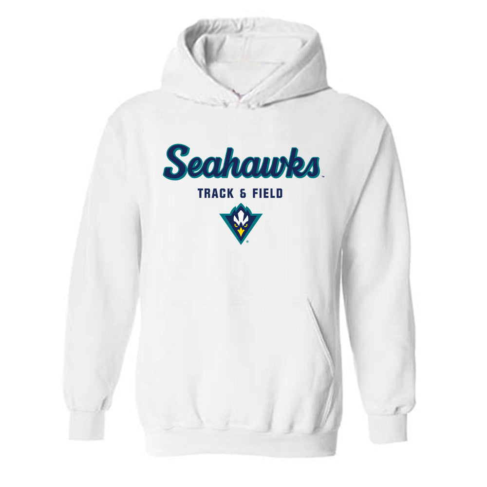 UNC Wilmington - NCAA Women's Track & Field : Makaila Williamson - Classic Shersey Hooded Sweatshirt-0