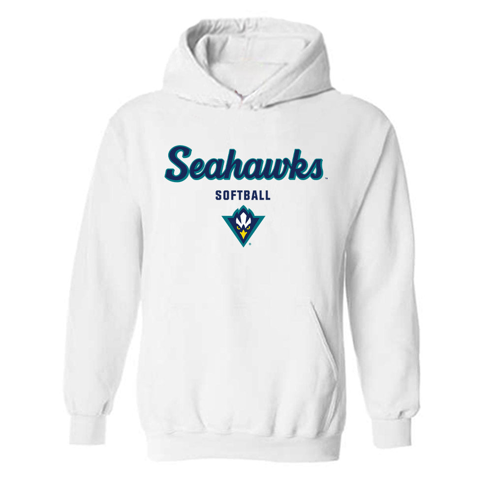 UNC Wilmington - NCAA Softball : Carson Fleming - Classic Shersey Hooded Sweatshirt-0