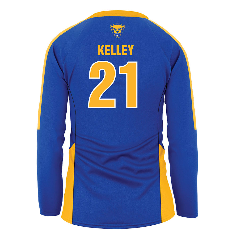 Pittsburgh - NCAA Women's Volleyball : Bre Kelley - Royal Volleyball Jersey-1