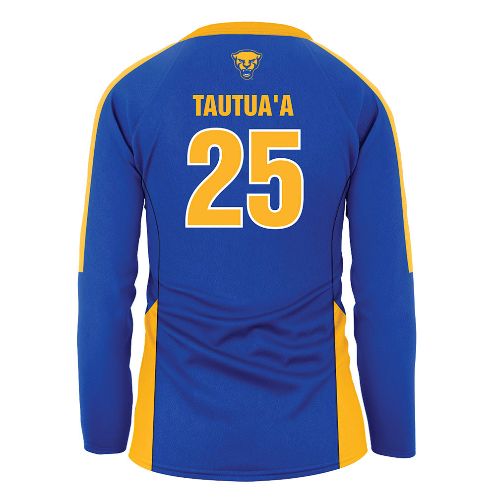Pittsburgh - NCAA Women's Volleyball : Haiti Tautua'a - Royal Volleyball Jersey
