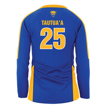 Pittsburgh - NCAA Women's Volleyball : Haiti Tautua'a - Royal Volleyball Jersey