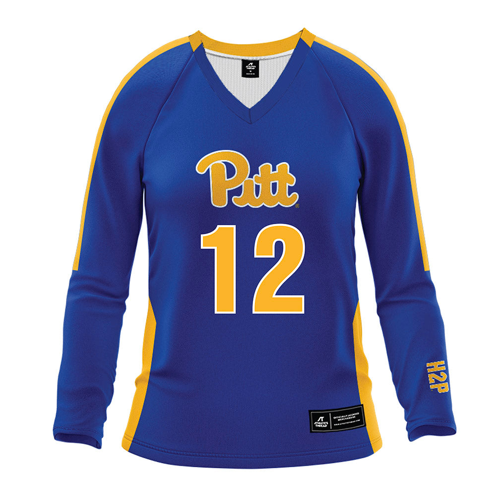 Pittsburgh - NCAA Women's Volleyball : Ayanna Watson - Royal Volleyball Jersey-0