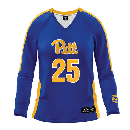 Pittsburgh - NCAA Women's Volleyball : Haiti Tautua'a - Royal Volleyball Jersey