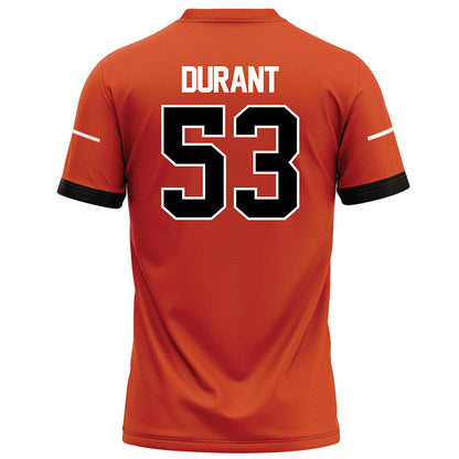 Campbell - NCAA Football : Kameron Durant - Orange Football Jersey-1