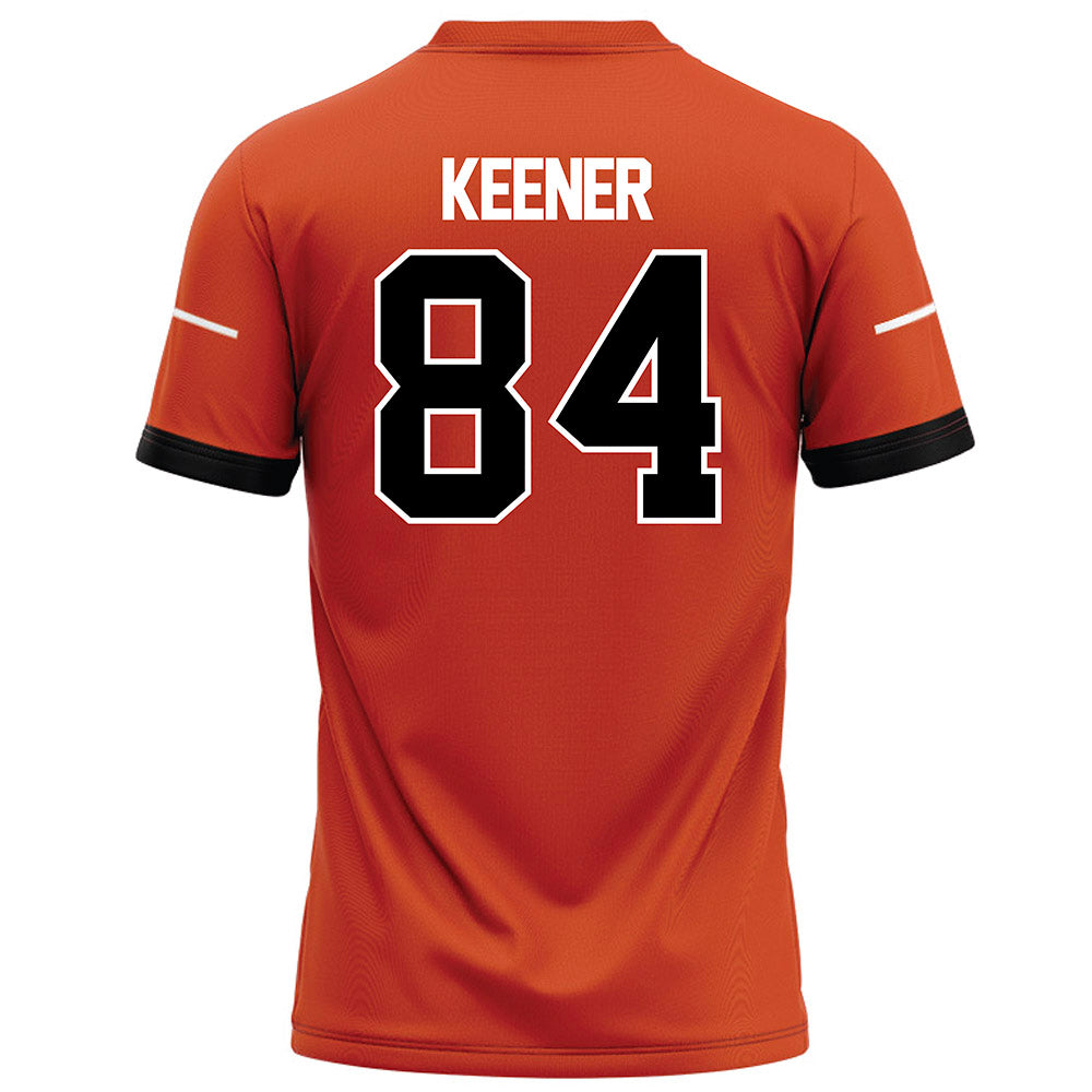 Campbell - NCAA Football : Stevie Keener - Orange Football Jersey-1