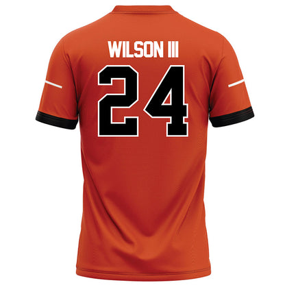 Campbell - NCAA Football : Wilson Wilson III - Orange Football Jersey-1