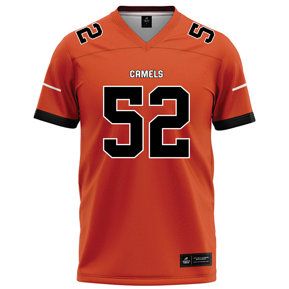 Campbell - NCAA Football : Mason Merriwether - Orange Football Jersey-0