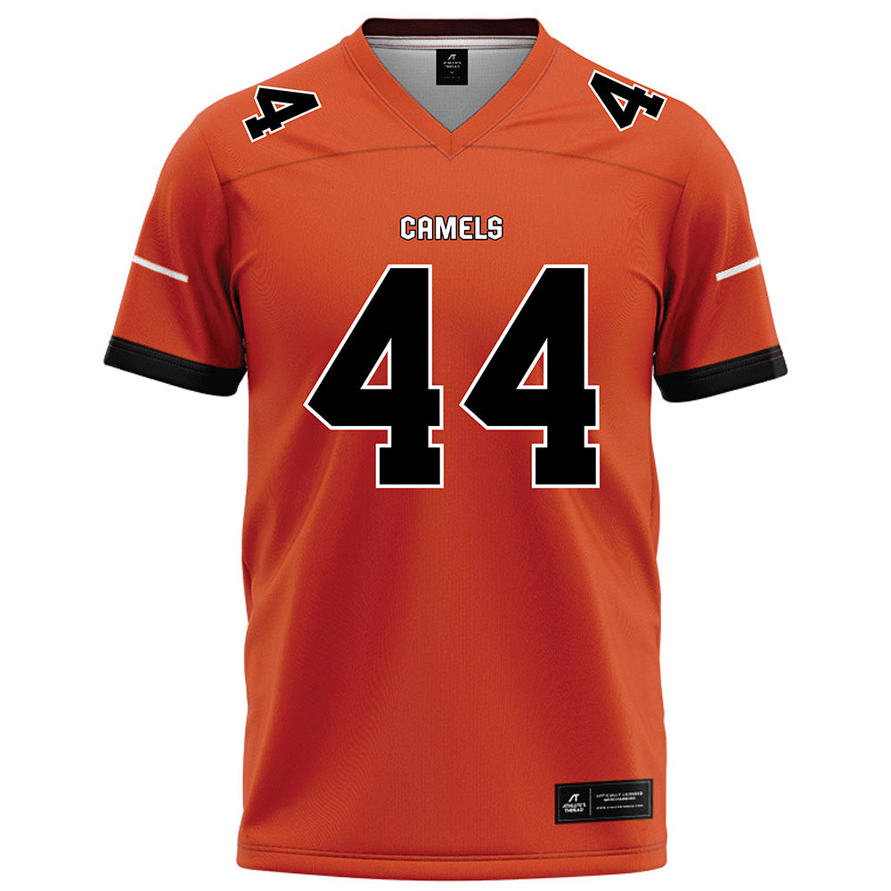 Campbell - NCAA Football : Landon Sargent - Orange Football Jersey-0