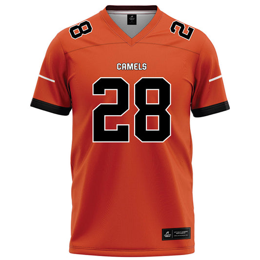Campbell - NCAA Football : Wilson Wilson III - Orange Football Jersey-0