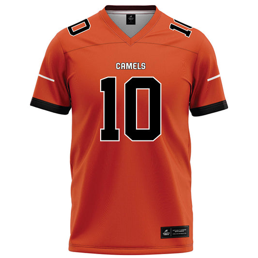 Campbell - NCAA Football : Keynan Richardson-Cook - Orange Football Jersey-0