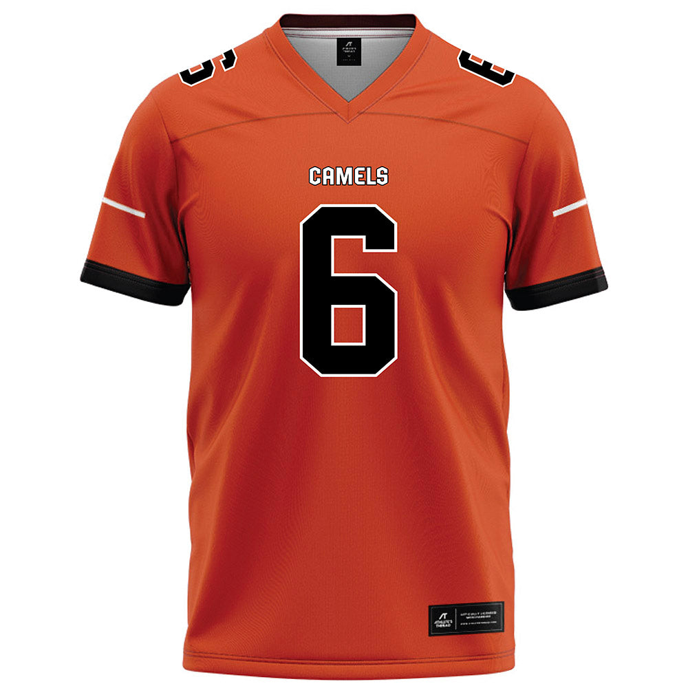 Campbell - NCAA Football : Kareem Williams - Orange Football Jersey-0