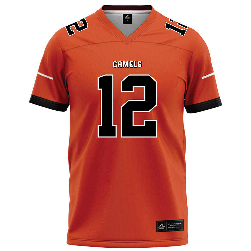 Campbell - NCAA Football : Kaleb Simpkins - Orange Football Jersey-0