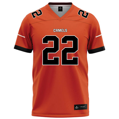 Campbell - NCAA Football : Devon Thomas - Orange Football Jersey-0