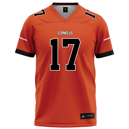 Campbell - NCAA Football : Malachi Thomas - Orange Football Jersey-0