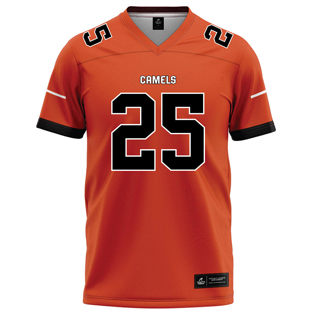 Campbell - NCAA Football : Kyle Scott - Orange Football Jersey-0