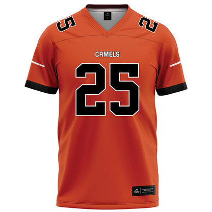 Campbell - NCAA Football : Kyle Scott - Orange Football Jersey-0