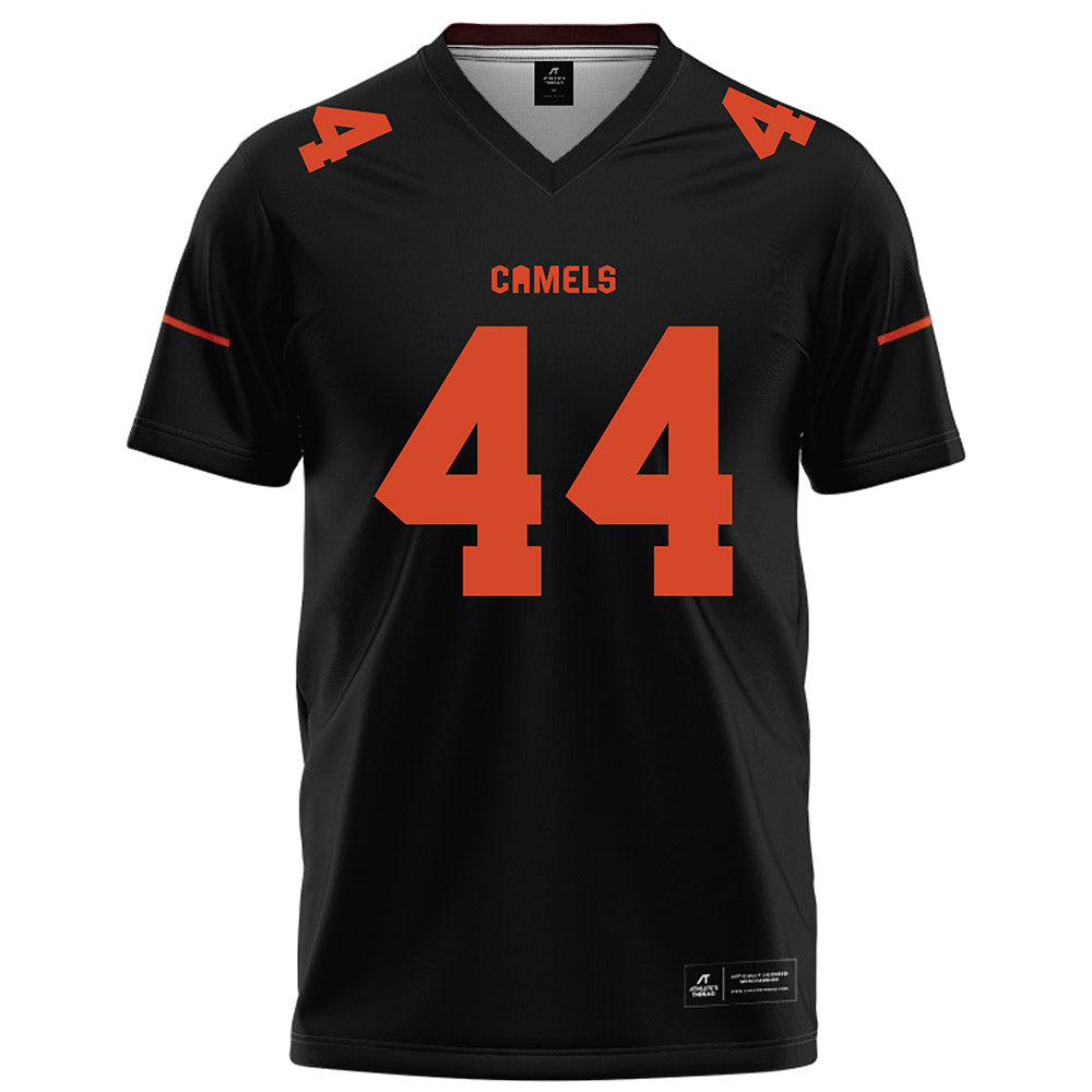Campbell - NCAA Football : Ryder Willcox - Black Football Jersey-0