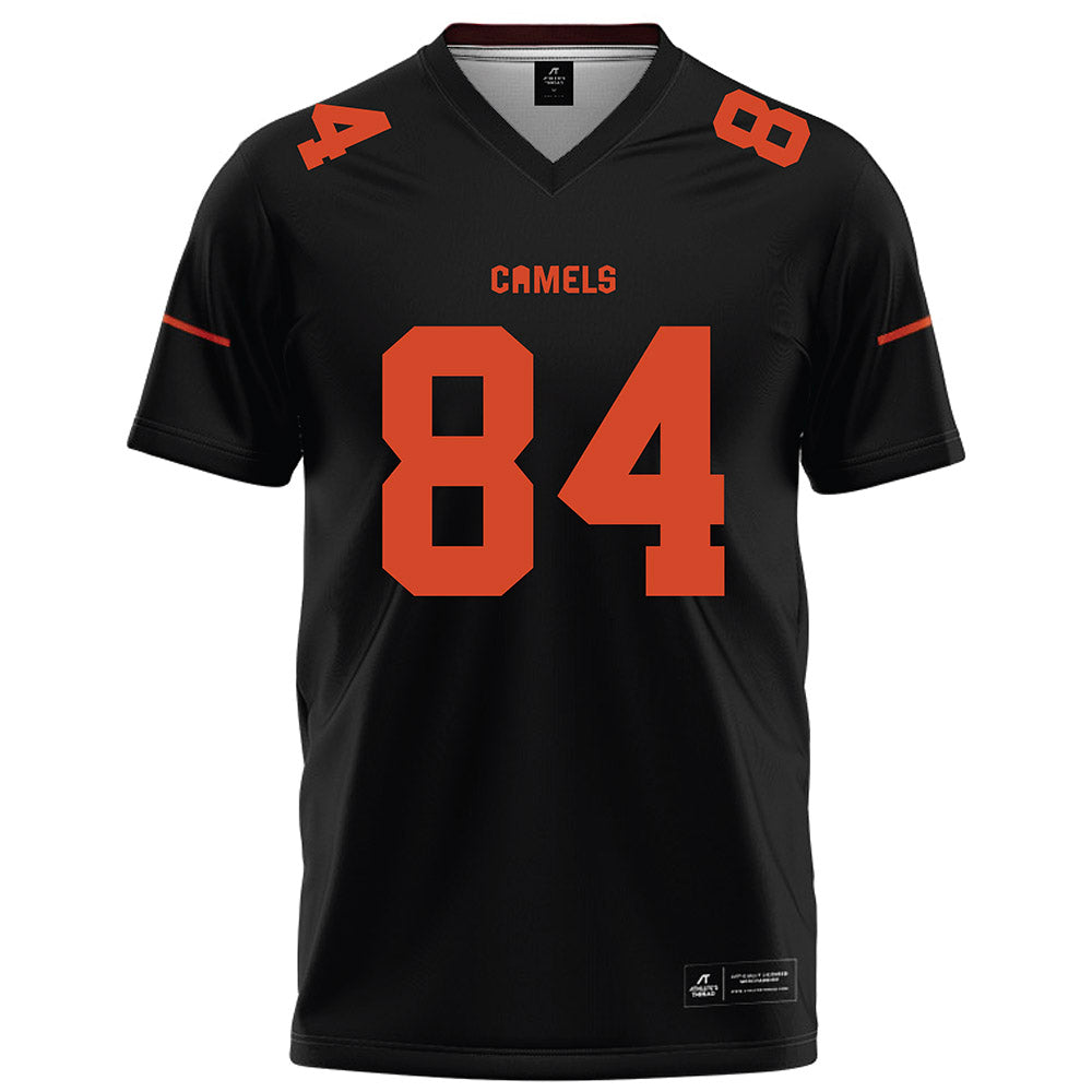 Campbell - NCAA Football : Stevie Keener - Black Football Jersey-0