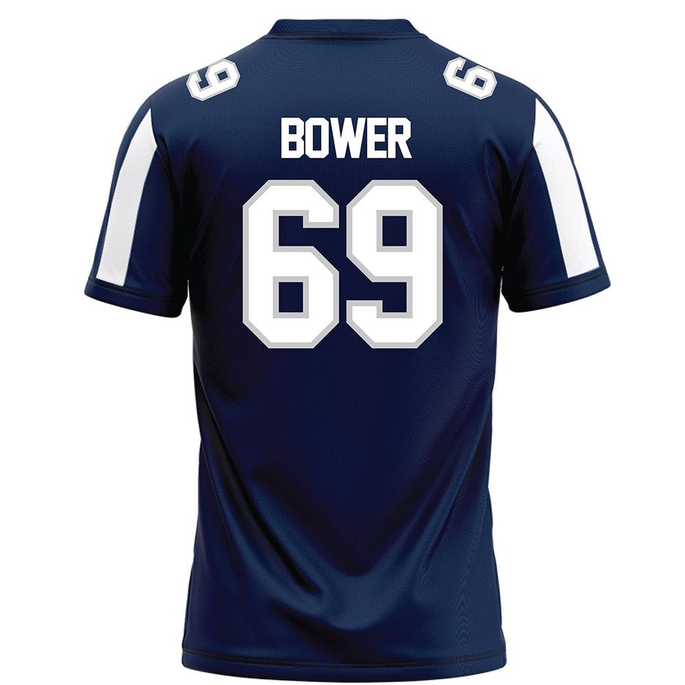 Butler - NCAA Football : Eric Bower - Blue Football Jersey