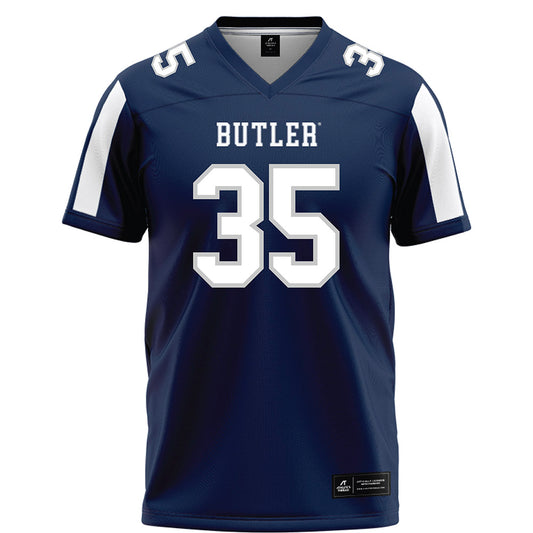 Butler - NCAA Football : Ben Brandenburg - Blue Football Jersey