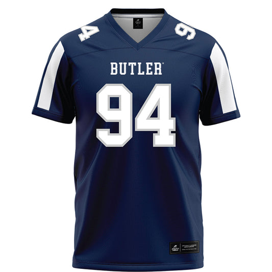 Butler - NCAA Football : Jarron Taylor - Blue Football Jersey-0