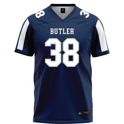Butler - NCAA Football : Payton Foley - Blue Football Jersey-0