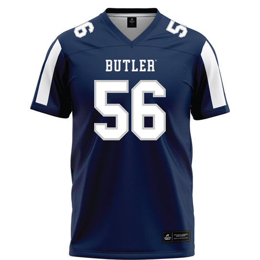 BU - NCAA Football : Blake Mazone - Blue Football Jersey-0